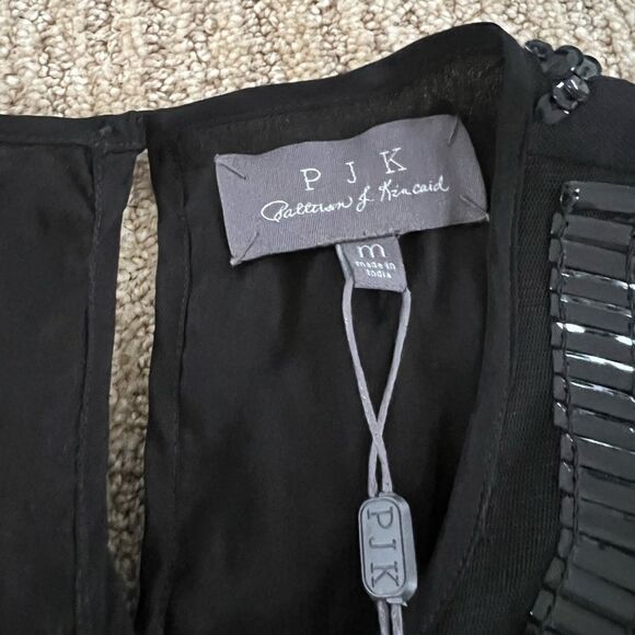 PJK Black Gemmed Blouse - Picture 5 of 7